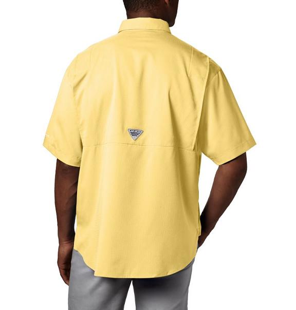 Columbia PFG Tamiami II Fishing Shirts Yellow For Men's NZ93462 New Zealand